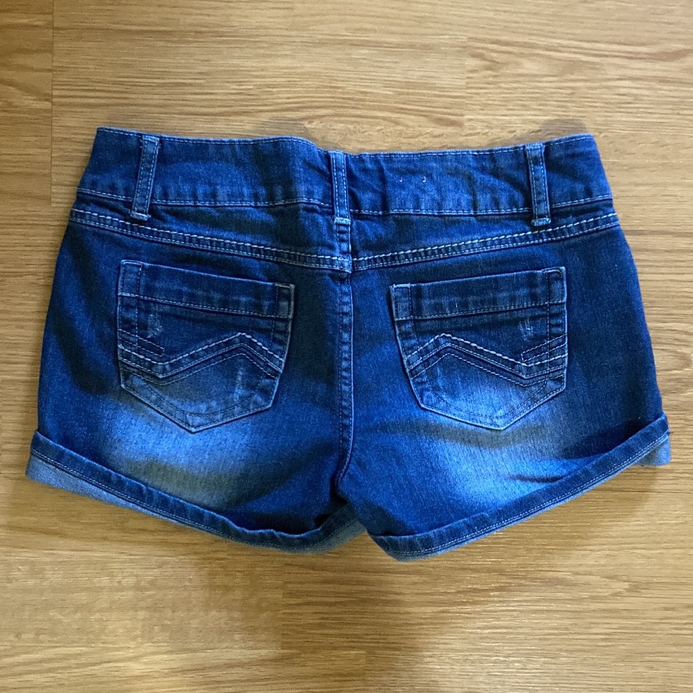 Denim Shorts-bundle of 3 pairs! Denim, black & Gray Denim. Juniors size 7 - Picture 10 of 10